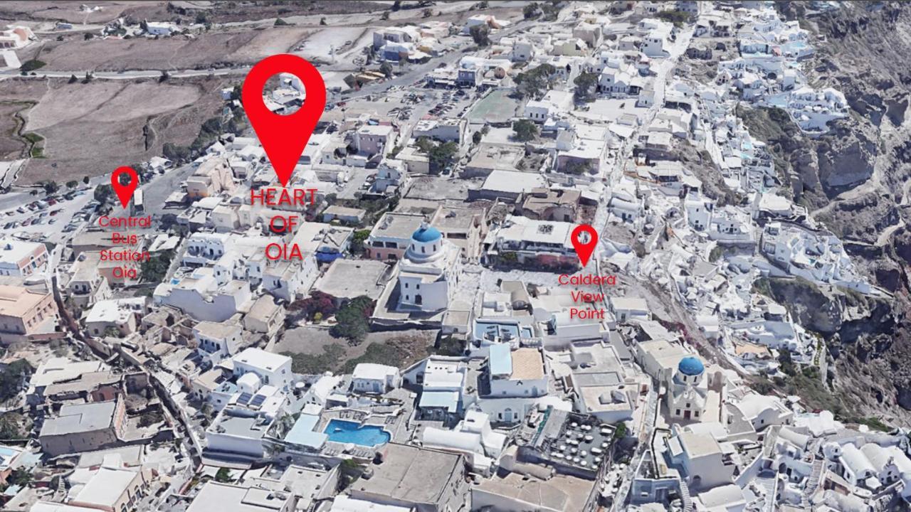 Apartament Heart Of Oia - Private House With Jacuzzi Zewnętrze zdjęcie